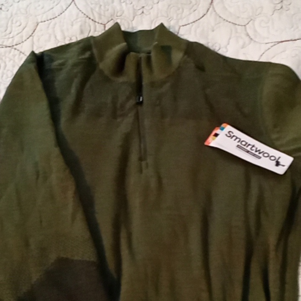 Smart wool 3/4 Zip